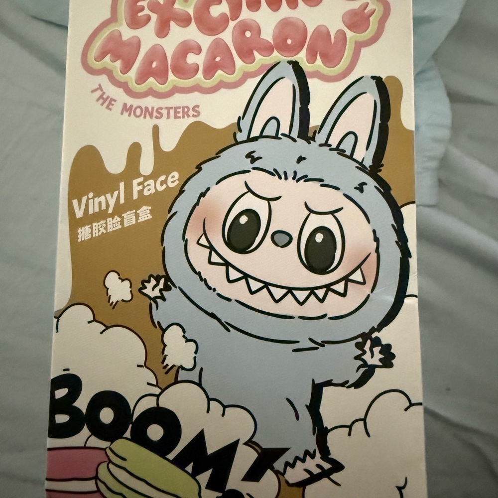 Exciting Macaron Vinyl Face Accessory